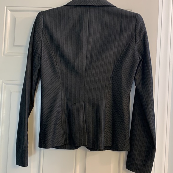 Kenneth Cole Gray Striped Pant Suit - Picture 8 of 16